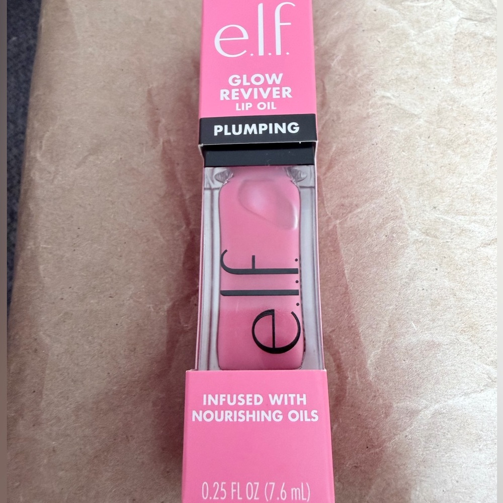 e.l.f. Glow Reviver Lip Plumping Oil - Pink